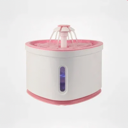 Automatic Cat Water Fountain 2L Electric USB Water Dispenser Cat Bowl with LED Pet Mute Drinking Feeder Fountains for Cats Dogs