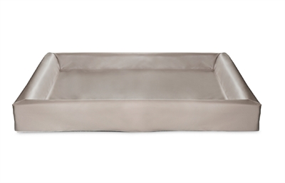 Bia Bed Kunstleer Hoes Hondenmand Taupe