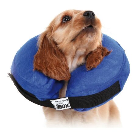 Kvp Herstelhalsband Voor Honden Kvp Kong Cloud Blauw Opblaasbaar (33-46 Cm)