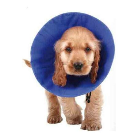 Kvp Lampenkap Voor Honden Kvp Ez Soft Blauw (14-31 Cm)