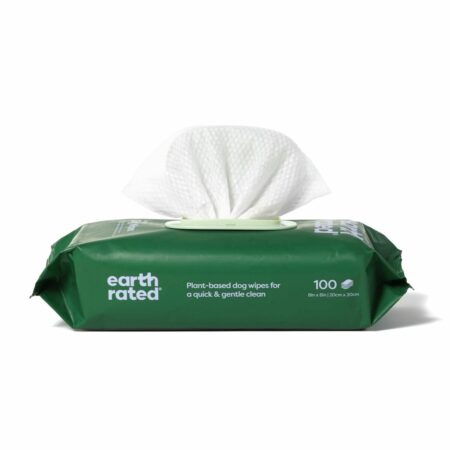 Earth Rated Vochtige Doekjes Voor Huisdieren Earth Rated Lavendel Shea Boter 100 Stuks