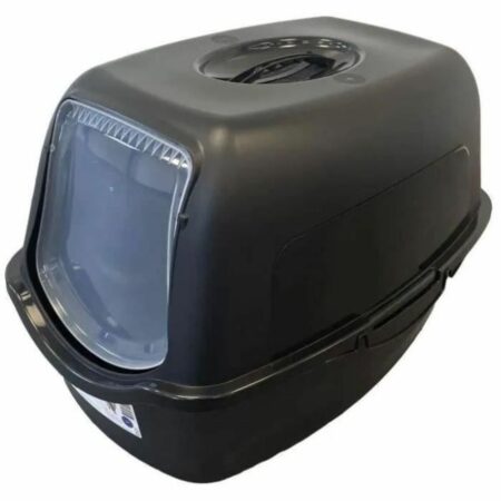 Petdesign Kattenbak Petdesign Samba 56 X 40 X 39 Cm Wit/Zwart