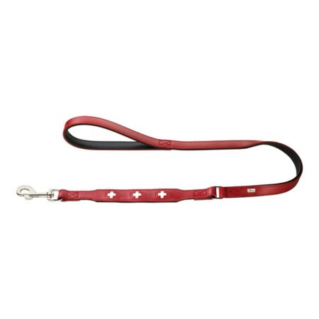 Hunter Hondenriem Hunter Swiss Rood/Zwart (100 Cm)