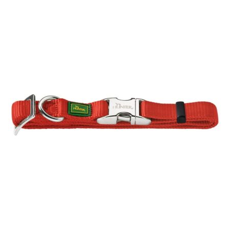 Hunter Hondenhalsband Hunter Alu-Strong Rood Maat S (30-45 Cm)