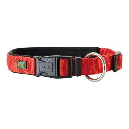 Hunter Hondenhalsband Hunter Neopren Vario Rood