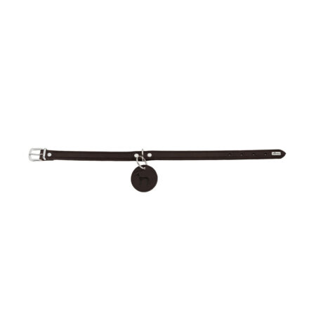 Hunter Hondenhalsband Hunter Aalborg Chocolade M 38-47 Cm
