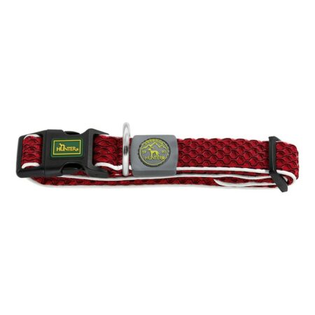 Hunter Hondenhalsband Hunter Basic Draad Rood 20