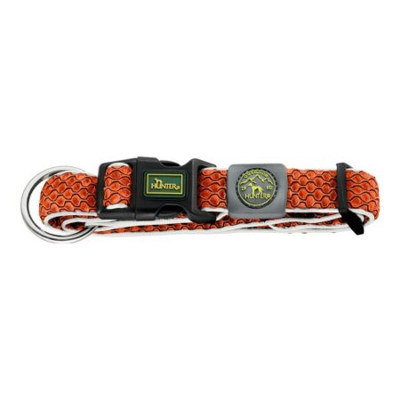 Hunter Hondenhalsband Hunter Plus Draad Oranje Orange Maat Xs (45-70 Cm)