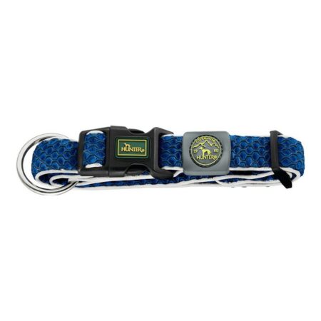 Hunter Hondenhalsband Hunter Plus Draad Blauw Maat L Blue (40-60 Cm)
