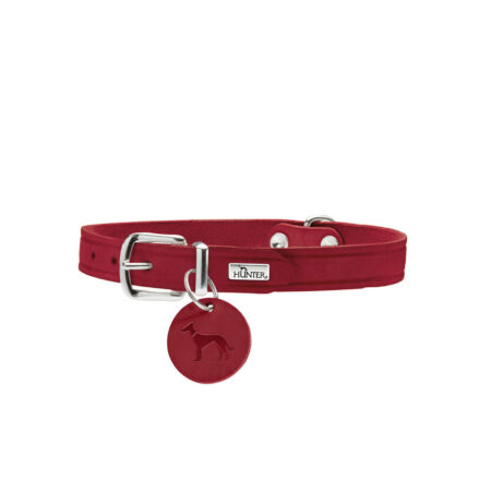 Hunter Hondenhalsband Hunter Aalborg Rood Xs/S 28-33 Cm