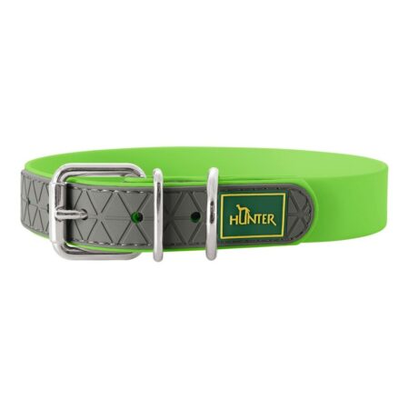Hunter Hondenhalsband Hunter Convenience Groen Maat S/M (33-41 Cm)