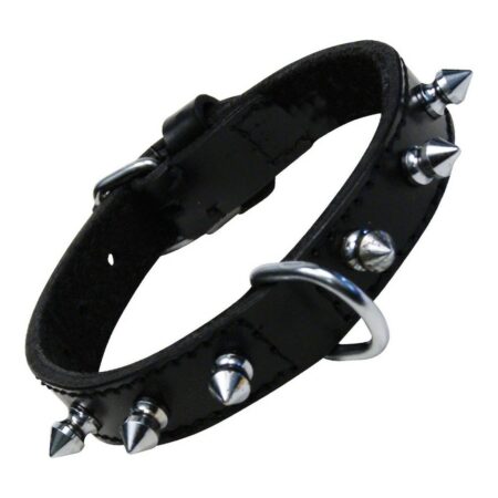 Gloria Hondenhalsband Gloria Zwart Spikes (35 Cm)