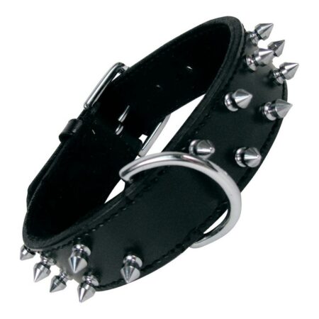 Gloria Hondenhalsband Gloria Zwart Spikes (50 Cm)