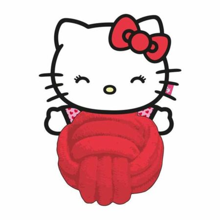 Hello Kitty Hondenspeelgoed Hello Kitty Rood 10,5 X 14,5 X 6 Cm