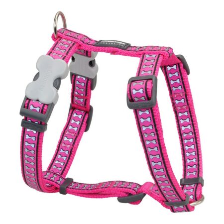 Red Dingo Hondentuigje Red Dingo Bot Reflecterend 46-76 Cm Fuchsia