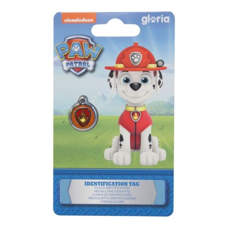 The Paw Patrol Naamplaatje Voor Halsband The Paw Patrol Marshall Maat S