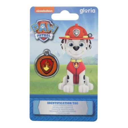 The Paw Patrol Naamplaatje Voor Halsband The Paw Patrol Marshall Maat M