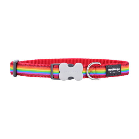 Red Dingo Hondenhalsband Red Dingo Rainbow 20-32 Cm Multicolour