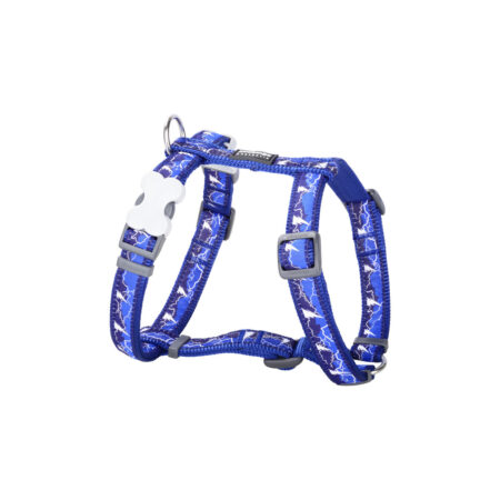 Red Dingo Hondentuigje Red Dingo Style Lightning 45-66 Cm Marineblauw 36-59 Cm
