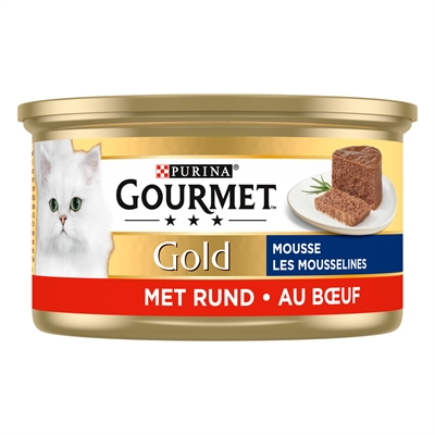 Gourmet Gold Fijne Mousse Rund 24X85 Gr