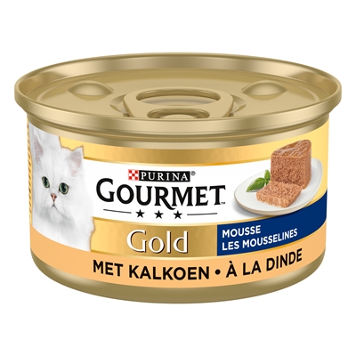 Gourmet Gold Fijne Mousse Kalkoen 24X85 Gr - Image 2