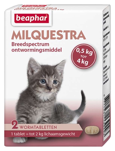 Beaphar Milquestra Kleine Kat / Kitten 2 Tbl
