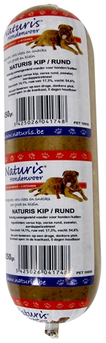 Naturis Houdbaar Kip / Rund 650 Gr