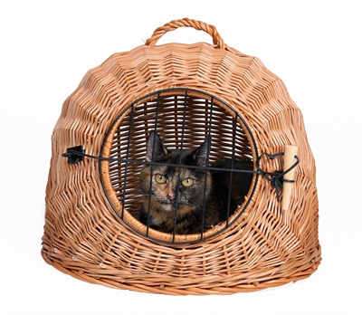 Trixie Rotan Kattenmand Met Deur Ø 50Cm