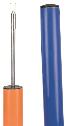 Trixie Dog Activity Agility Slalom Stokken Blauw / Oranje 115X3 Cm 12 St - Image 2