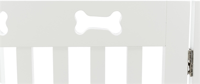 Trixie Hondenhek Afsluithek Wit 4 Panelen 60-160X75 Cm - Image 8