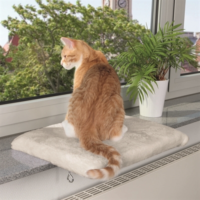 Trixie Kattenmand Plateau Vensterbank Lichtgrijs 51X36 Cm - Image 3