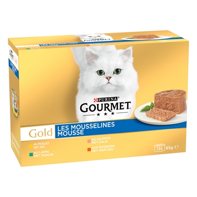 Gourmet Gold 12-Pack Fijne Mousse 12X85 Gr - Image 2