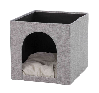 Trixie Kattenmand Iglo Ella Grijs 37X33X33 Cm