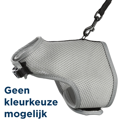 Trixie Kattentuig Soft Met Riem Assorti 24-42 Cmx1,2 Mtr
