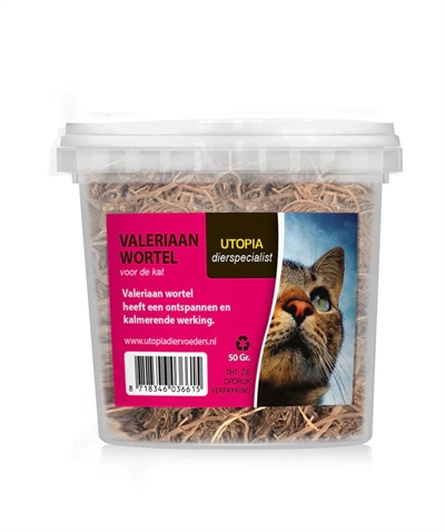 Utopia Valeriaanwortel Kat 50 Gr