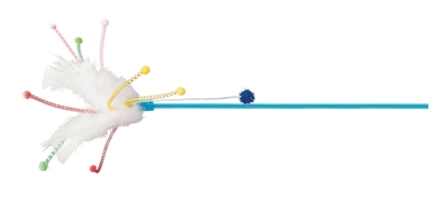Trixie Katten Speelstok Met Veren Assorti 41 Cm