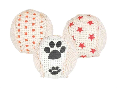 Trixie Ratel Ballen Jute 5X5X5 Cm 3 St