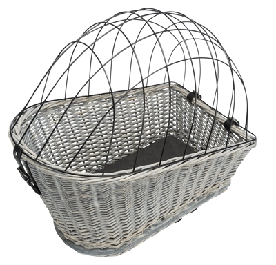 Trixie Fietsmand Bagagedrager Met Rooster Grijs 55X35X49 Cm - Image 2