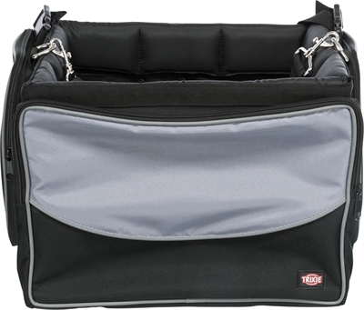 Trixie Fietsmand Voor Aan Stuur Nylon Zwart / Grijs 41X26X26 Cm - Image 2