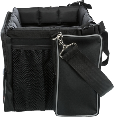 Trixie Fietsmand Voor Aan Stuur Nylon Zwart / Grijs 41X26X26 Cm - Image 4