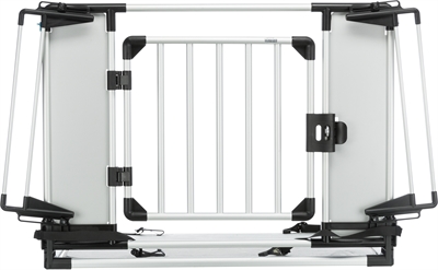 Trixie Kofferbak Hek Aluminium / Kunststof Grijs / Zwart 94-114X69 Cm - Image 8