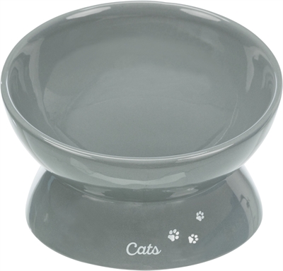 Trixie Voerbak Kat Xxl Keramiek Verhoogd Grijs 350 Ml 17 Cm - Image 2