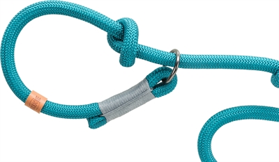 Trixie Hondenriem Be Nordic Retriever Petrol / Lichtgrijs 170X1,3 Cm - Image 2