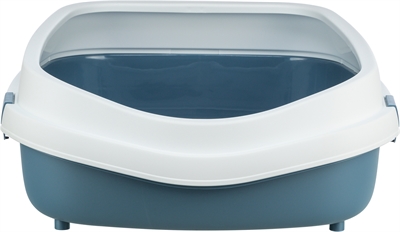 Trixie Kattenbak Primo Met Rand Blauw / Wit Xxl 71X56X25 Cm - Image 2