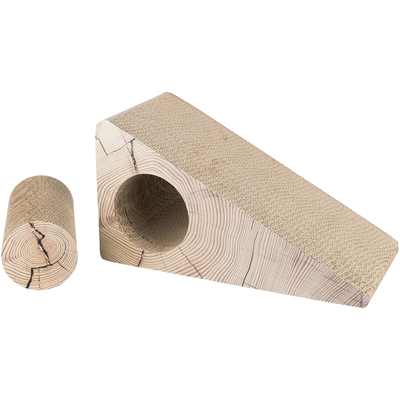 Trixie Krabhelling 2-Delig Karton Catnip Bruin 44X23X21 Cm - Image 2