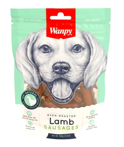 Wanpy Oven-Roasted Lamb Sausages 100 Gr - Image 2