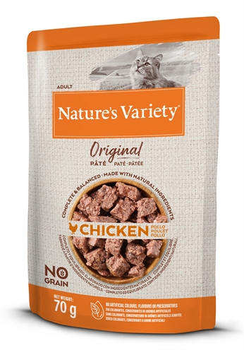 Natures Variety Original Pouch Chicken 12X70 Gr