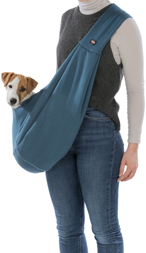 Trixie Draagtas Buikdrager Sling Blauw / Grijs 22X20X60 Cm - Image 7