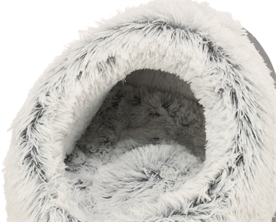 Trixie Kattenmand Iglo Harvey Grijs / Wit-Zwart 41X35X26 Cm - Image 4