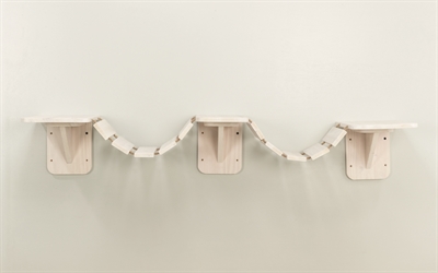 Trixie Klim / Klauterladder Wand Wit 150X30 Cm - Image 3